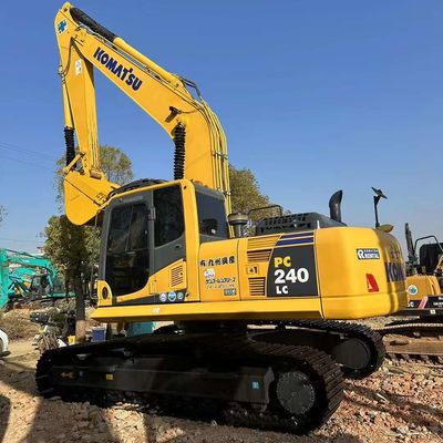 24 टन हाइड्रोलिक खुदाई PC240 इस्तेमाल किया Komatsu खुदाई स्पॉट छूट